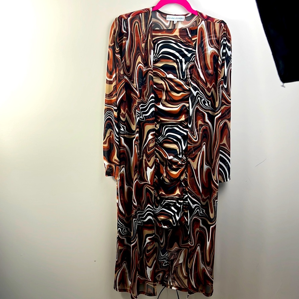 Halter Top Dress with Matching Jacket 2pc Set